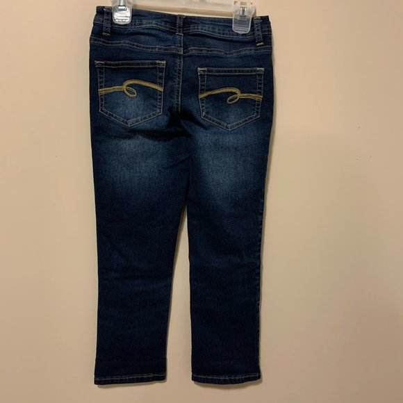 Justice size 12 girls capri jeans - Picture 3 of 4